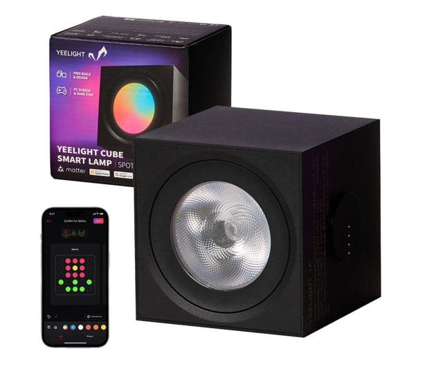 YEELIGHT Świetlny panel gamingowy Smart Cube Light Spot YLFWD-0005 - 1173397 - zdjęcie